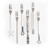 Zazoo Cocktail Forks S/6